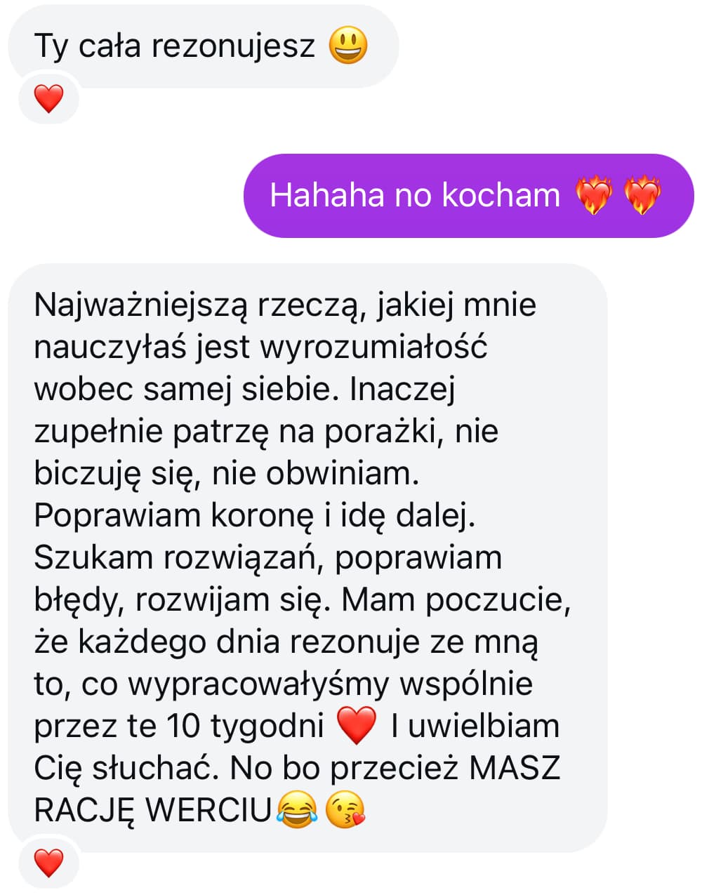 Opinia uczestnika