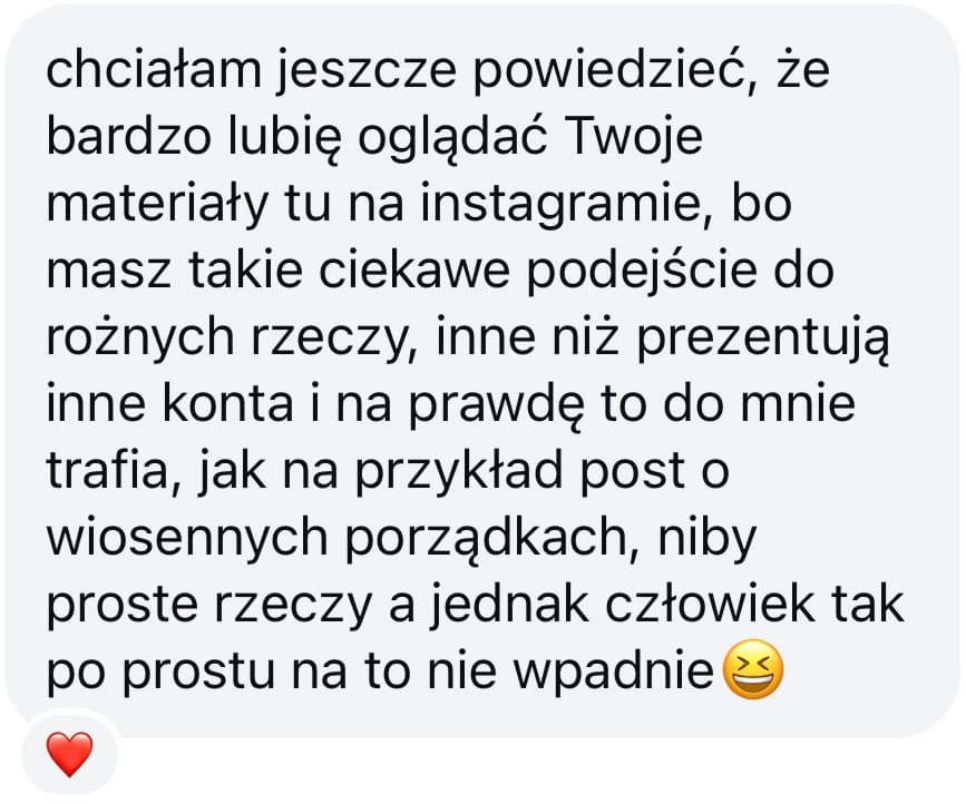 Opinia uczestnika
