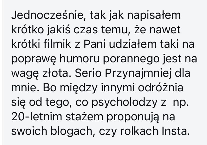 Opinia uczestnika